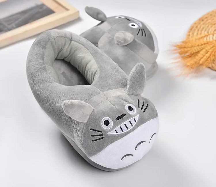 Onesie Totoro Animal Cartoon pour hommes et femmes, pantoufles de pyjama pour filles garçons,  drôle, olympiques d'hive ensemble