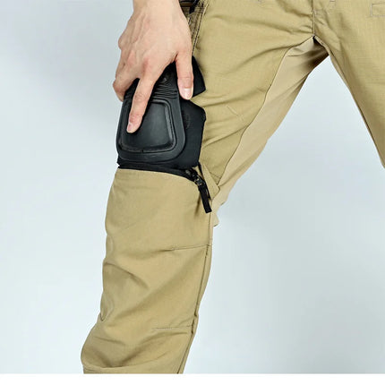 Men's Outdoor Tactical Pants With Multi Pocket Combat Training Hunting Cargo Pants Waterproof Wear-resistant Workwear Pants