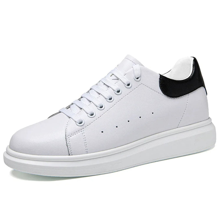 New Men women sneakers height increasing shoes invisible 6 8 10cm heighten sports shoes man taller lift white elevator shoes