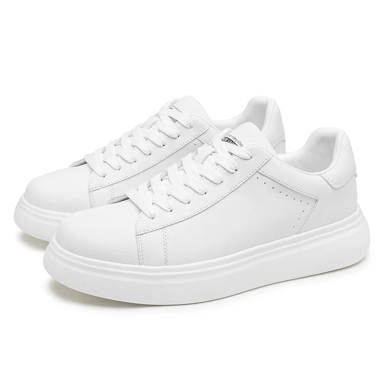 Leather Men Shoes Sneakers Trend Casual Shoe Breathable Leisure Male Sneakers Non-slip Footwear Men Vulcanized Shoes2026
