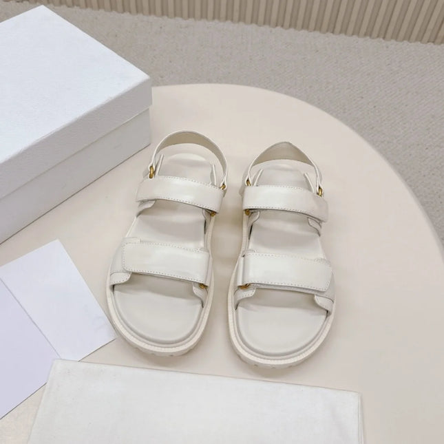Women's High Heel Summer Sandals, New Sizes 35-42, Versatile Casual Shoes, Fashionable and Refined Style