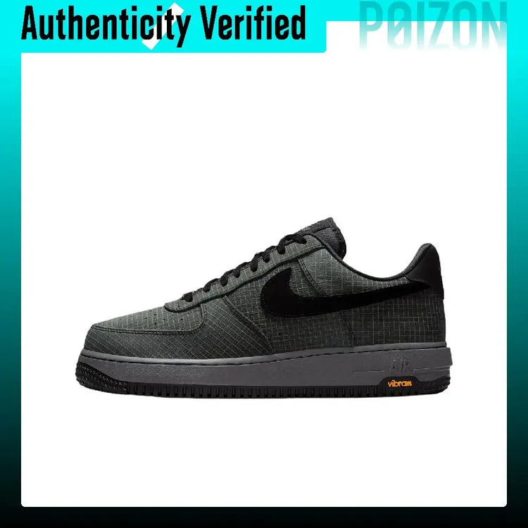 Nike Air Force 1 Low top Skateboard Shoes Men's Gray Black IH1943-001