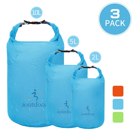 2L5L10L/20L40L70L Waterproof Dry Bag, Small Lightweight Dry Bag for Kayaking, Swimming, Fishing, Rafting, Boating