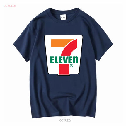 New 7 ELEVENE Gas Station Store T-Shirt Black Sizes S 5XL Long Sleeve Vintage Washed Designer Clothes Fashion Streetwear
