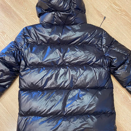 Schinteon Women White Duck Down Jacket with Hood Casual Over Size Autumn Winter Warm Loose Thick Short Outwear 2024 New