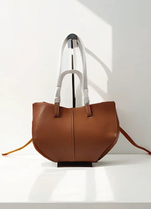 Elegante borsa a secchiello vintage – Grande capacità, versatile da portare a spalla o sotto il braccio, stile classico e di tendenza