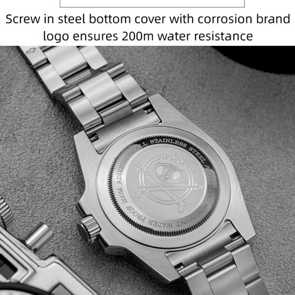 ADDIESDIVE Hot Selling Men's Automatic Watch Sapphire Glass 200m Waterproof Watch BGW9 Night Light Classic Men's Watch AD2536