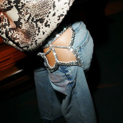 Y2K American Retro Style Ripped Jeans for Women, Two Slit Denim Pants, Casual Goth Streetwear Wide Leg High Waist