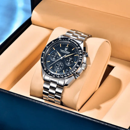 2026 Nuovo PAGANI DESIGN 1701 V5 Orologi da uomo Orologio al quarzo di lusso da uomo Sport Cronografo velocità AR Vetro zaffiro 100M Impermeabile