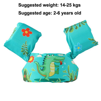 2-6Y Kids Swim Vest Arm Float Ring Swim Trainer Children Swim Vest Kids Swimwear Pool Accessories