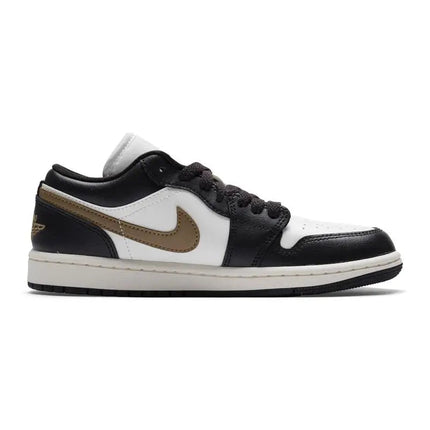 Scarpe da donna Nike Air Jordan 1 Sneakers retrò basse bianche e marroni Scarpe da basket Dc0774-200 platinumshop
