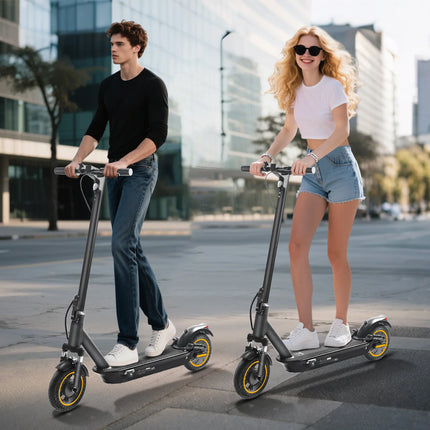 AOVOPRO S1MAX PRO Monopattino Elettrico per Adulti, Motore 500W, Batteria 42V14.5AH, Autonomia 45KM, Velocità 35KM/H, Pieghevole