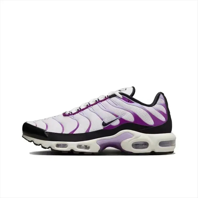 Nike Air Max Plus TN White Black Lilac Bloom Men Women Refreshing Design Tuned Air Casual Running Shoes FN6949-100