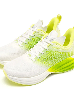 ONEMIX Scarpe da corsa da uomo in stile cinese Traspirante Carattere di moda Vamp Cuscino d'aria Scarpe sportive Scarpe da ginnastica da passeggio all'aperto PlatiNum