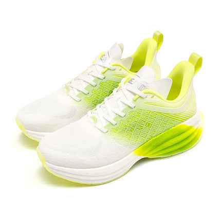 ONEMIX Scarpe da corsa da uomo in stile cinese Traspirante Carattere di moda Vamp Cuscino d'aria Scarpe sportive Scarpe da ginnastica da passeggio all'aperto PlatiNum