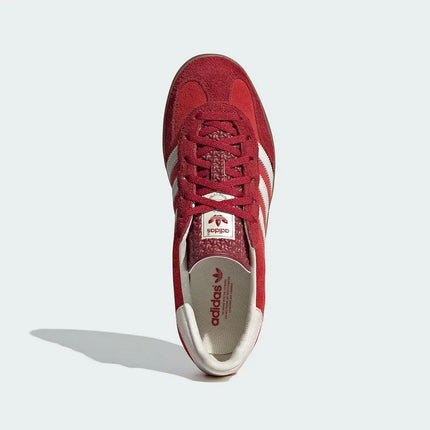 adidas Originals GAZELLE, sneakers basse comode e versatili, ammortizzanti e resistenti all'usura, per uomo e donna, rosse IE1051