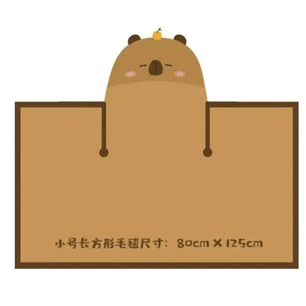 Anime Fox Cloak Fox Cape Cartoon Cloak Coral Fleece Keep Warm Air Blankets Cosplay Costumes Lovely Soft Birthday Valentine Gifts
