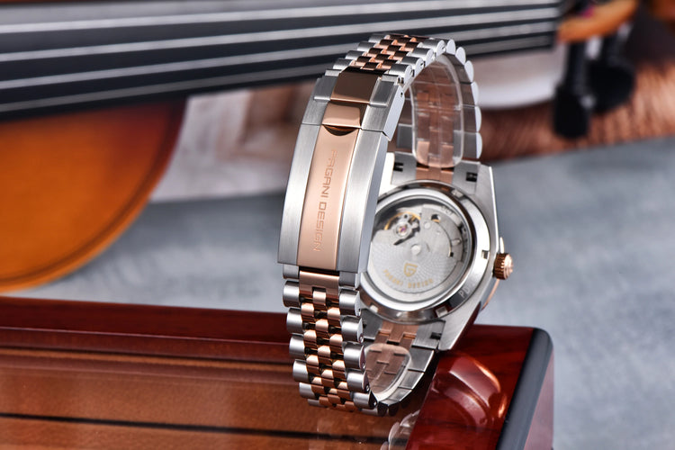 PAGANI DESIGN quadrante smaltato 2025 nuovi orologi da uomo DD36 argento oro orologio automatico di lusso da uomo orologio da polso meccanico impermeabile