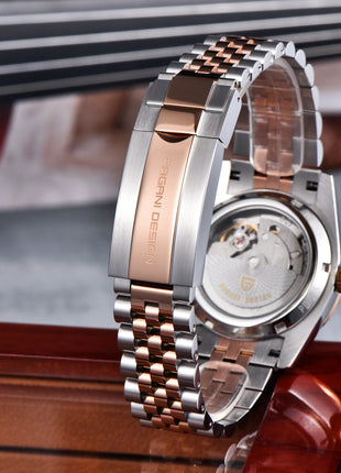 PAGANI DESIGN quadrante smaltato 2025 nuovi orologi da uomo DD36 argento oro orologio automatico di lusso da uomo orologio da polso meccanico impermeabile
