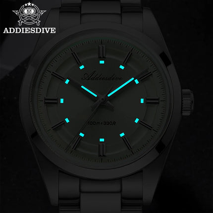 ADDIESDIVE36mm Luxury Men's Quartz Watch Japan VH31 Movement 100m Waterproof Super Luminous Quartz Men's Business Watch AD2515