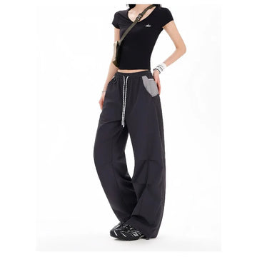 Women's Water-Repellent Urban Cargo Pants – Lightweight, Low-Waist & Multi-Pocket Design for Outdoor & Casual Wear