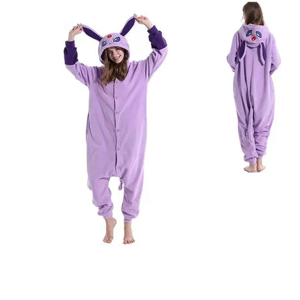 okemon Cosplay Kigurumi Onesie Snorlax Jigglypuff Umbreon Gengar Costume Halloween Adult Anime Bulbasaur Pajamas
