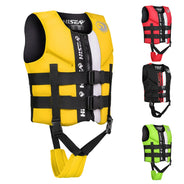 Giubbotto di salvataggio in neoprene per bambini, grande giubbotto di galleggiamento, sport acquatici, pesca, rafting, surf, canottaggio, sicurezza alla vela, estate