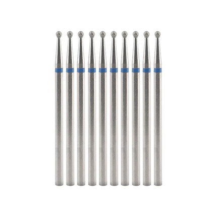 10Pcs Diamond Milling Cutter For Manicure Electric Nail Drill Bits Accessory Pedicure Machine Nail File Gel Remover Tool uñas Accesorios Y Herramientas