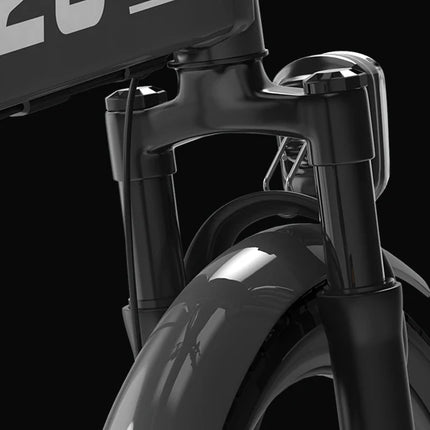 Bicicletta Elettrica Pieghevole PVY Z20 PRO, E-Bike per Uomo e Donna, 50N.m 250W 36V 10.4Ah, Batteria Rimovibile per Pendolarismo, con 7 Velocità