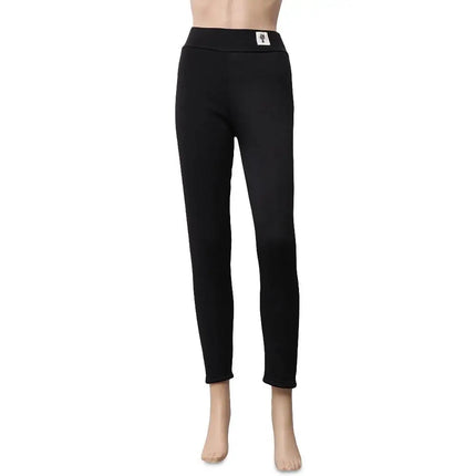 Women Leggings Fashion Wool Fleece Trousers High Waist Women Leggings Winter Thicken Leggings Cashmere Lambskin Warm Pants PlatiNum