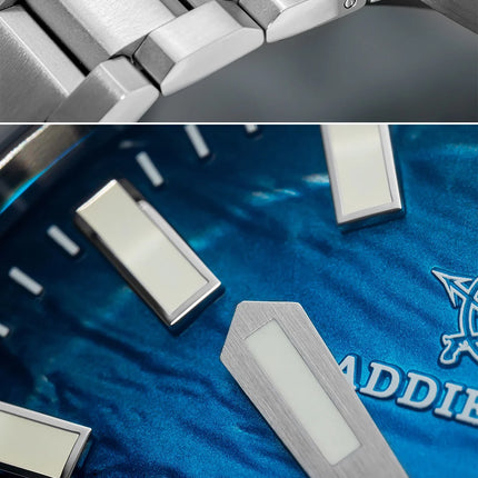 ADDIESDIVE New Men's Automatic Dive Watch Sapphire Crystal 3D Dial Ultra Bright Lume 1000m Water Resistance Men's Business Watch