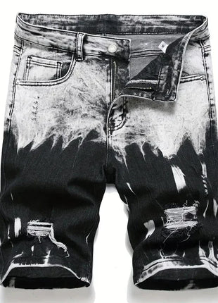 Estate nuovi jeans corti da uomo elasticizzati slim pantaloncini di jeans dal design retrò alla moda streetwear pantaloncini cargo in cotone 98% uomo