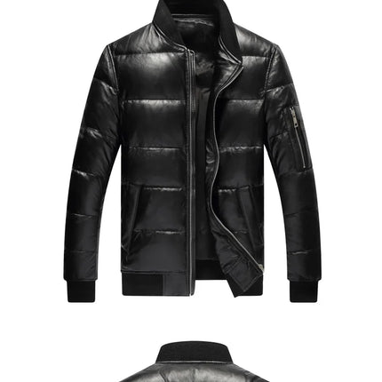 Men Jacket 2025 Men's Clothing Autumn Winter Down Jacket 5XL Real Sheepskin Clothes Thick Coat Male Ropa Hombre LXR384