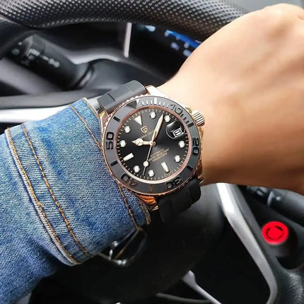 Nuovo Orologio da Polso PAGANI DESIGN 2026 per Uomo, 40mm, Impermeabile 100M, Meccanico, Ghiera in Ceramica, Vetro Zaffiro, Automatico