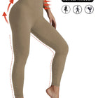 Leggings Super Morbidi da Donna ad Alta Elasticità per Allenamento Yoga Corsa Atletica Push Up Palestra Fitness