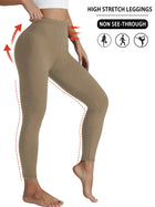 Leggings Super Morbidi da Donna ad Alta Elasticità per Allenamento Yoga Corsa Atletica Push Up Palestra Fitness
