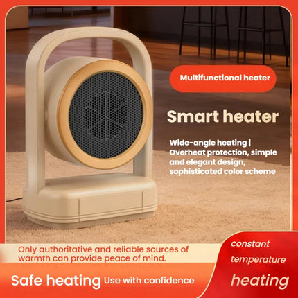 Portable Space Heater for Personal Use 500W Electric Heaters Indoor with Thermostat Fast Heating for Bedroom Office and Indoor