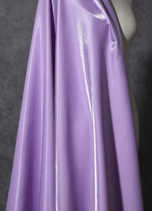 Tessuto Satinato Liquido Lucido di Lusso Riflettente Effetto Galassia per Abiti da Sposa e Design di Abiti alla Moda
