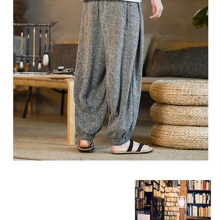Pantaloni da jogging in seta di ghiaccio da uomo pantaloni casual stile Harajuku cinese da uomo pantaloni sportivi Harlem allentati ricamati streetwear 5XL
