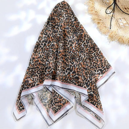 Stampa Cover up Sexy Beachwear Summer Sarong 2024 nuova sciarpa per le donne brasiliano Wrap Beachwear femminile platinumshop