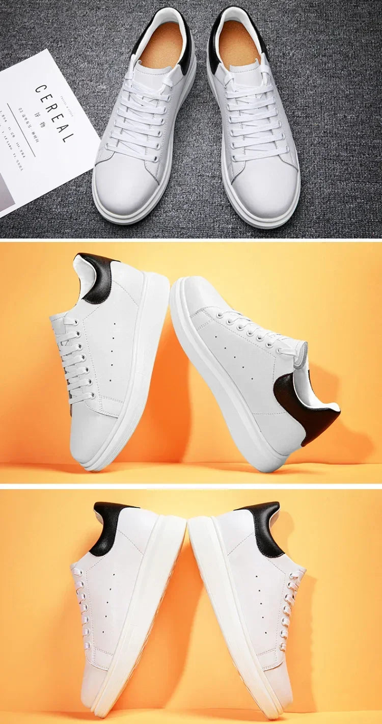 New Men women sneakers height increasing shoes invisible 6 8 10cm heighten sports shoes man taller lift white elevator shoes