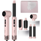 Ukliss 5 in 1 Hair Dryer Hot Comb Set Professional Curling Iron Hair Straightener Styling Tool For Professional Hair Dryer Household