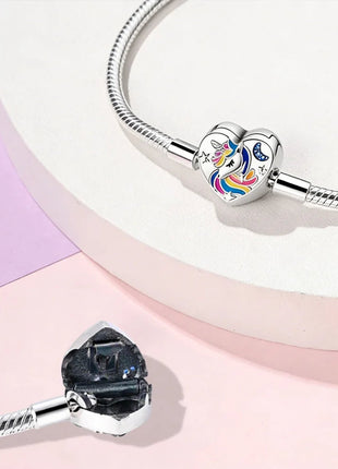 Nuovo Bracciale Artigianale Originale in Argento 925 con Charm, Liscio e Morbido, a Osso di Serpente, per Donna - Regalo 2026 PlatiNum