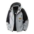 Big Size 9XL Men's Casual Jacket Hooded Windbreaker Male Spring Autumn Outerwear Patchwork Fashion Windproof Oversize Plus Large