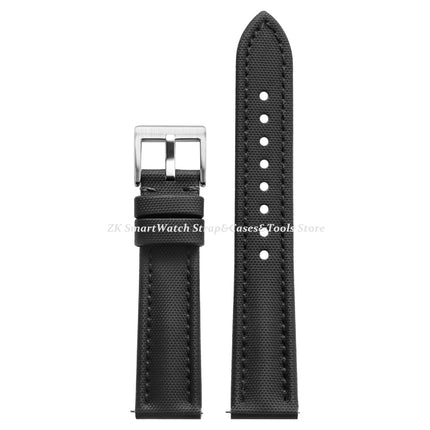 Cinturino per orologio in tela di nylon 18/19/20/21/22mm per Omega per Blancpain Sailcloth cinturino impermeabile cinturino da polso in pelle a sgancio rapido