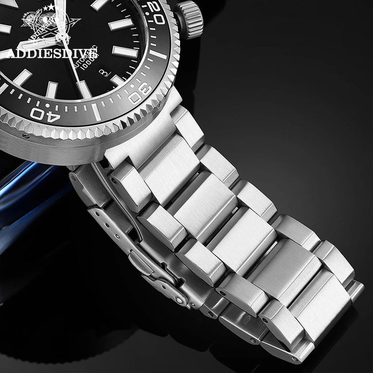 ADDIESDIV2025 New 8215 Movement 200m Waterproof BGW9 Blue Luminous Luxury Diving Automatic Watch Stainless Steel Sapphire AD2523
