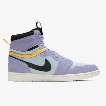 Scarpe da ginnastica Nike originali Air Jordan 1 con cerniera alta da uomo CW6576-500 platinumshop