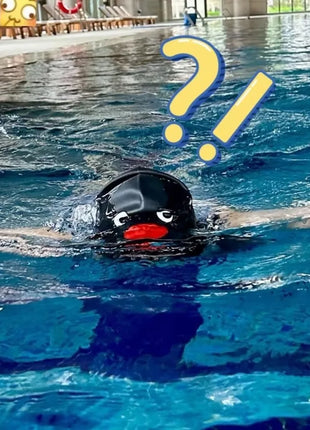 Nuovo cuffia da nuoto elastica Cappello da nuoto in silicone impermeabile allargato Comodo cappello da nuoto professionale con protezione per le orecchie