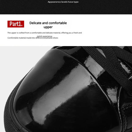 Men Casual Shoes Patent Leather Flats Skate Men Cool Driving Shoes Male Walking Shoes Sneakers Dress Trend the Latest Leisure
