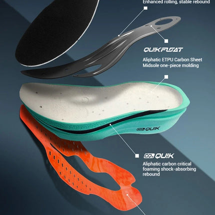 361 Degrees Flame 4.0 MIX Men Running Shoes Carbon Plate Racing Marathon Stable Rebound Wear-resistant Male Sneakers 672512204 PlatiNum